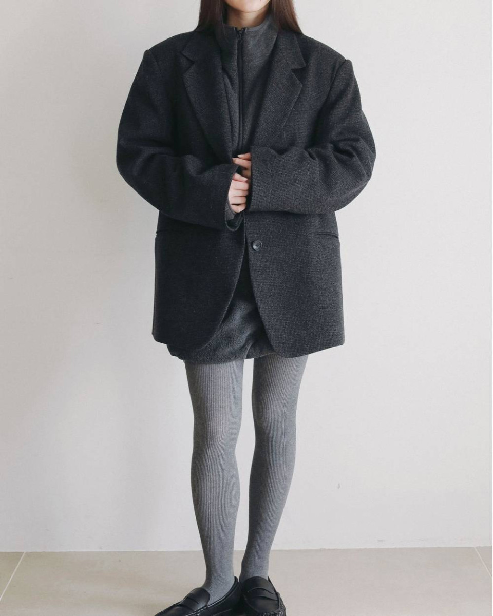 anuke（アンヌーク） Herringbone Wool Jacket 予約商品 : RAPTURE