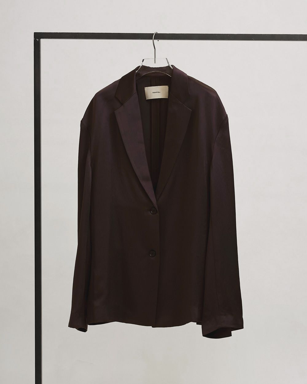 TODAYFUL トゥデイフル Satin Over Jacket 即日発送 : RAPTURE - 通販