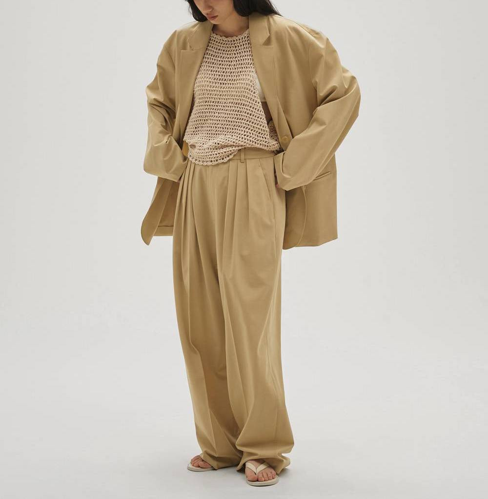 TODAYFUL トゥデイフル Dry Touch Tuck Trousers 即日発送 : RAPTURE