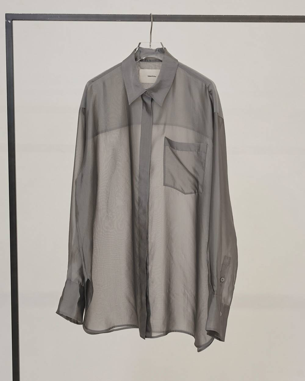 TODATFUL   トゥデイフル Chambray Silky Shirts 即日発送の画像