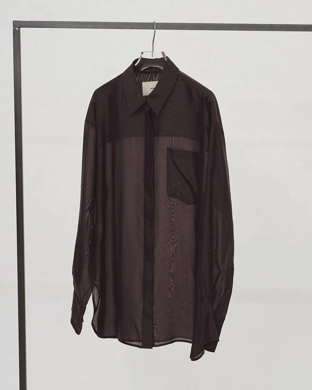 TODATFUL   トゥデイフル Chambray Silky Shirts 即日発送の画像