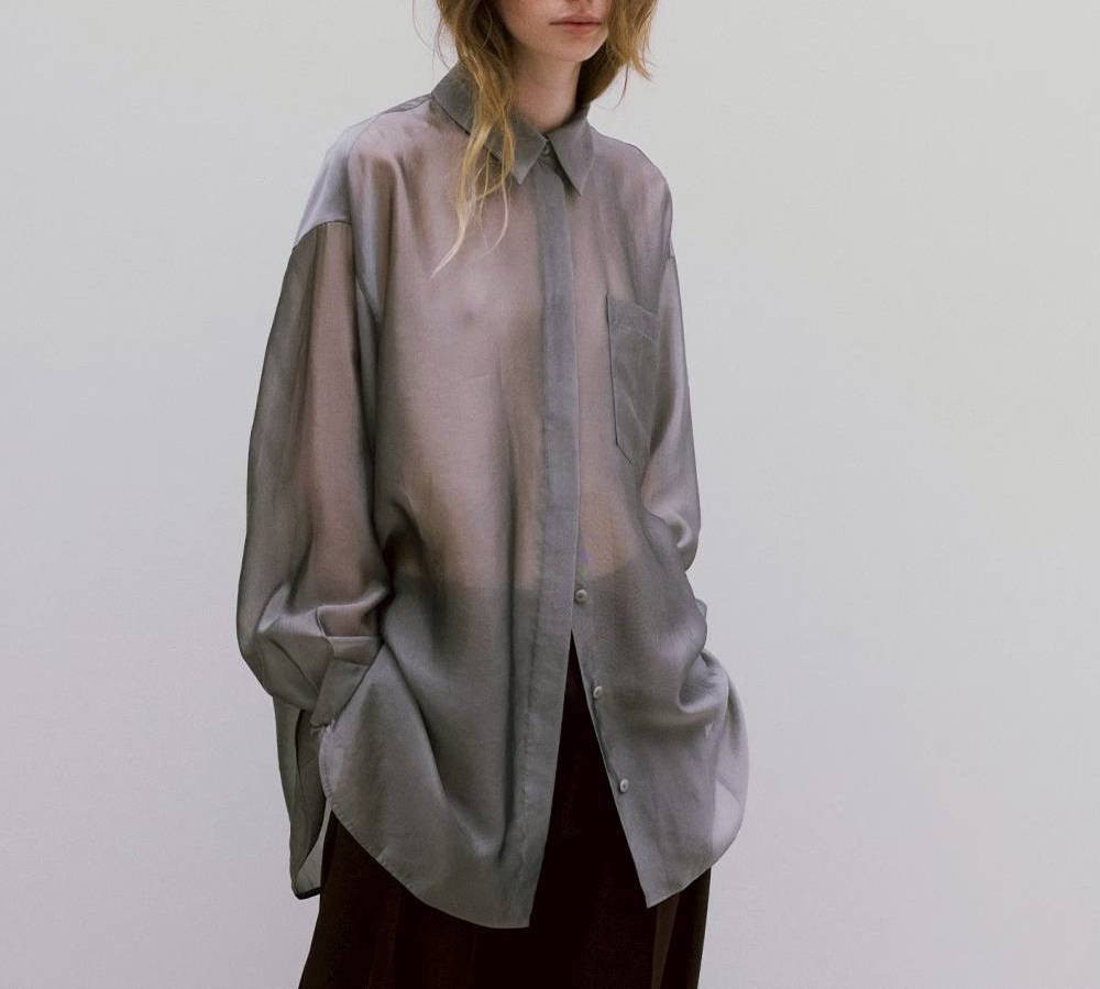 トップス Chambray Silky Shirts todayful TODAYFUL TODATFUL トゥデイフル Chambray Silky Shirts 即日発送 SALE
