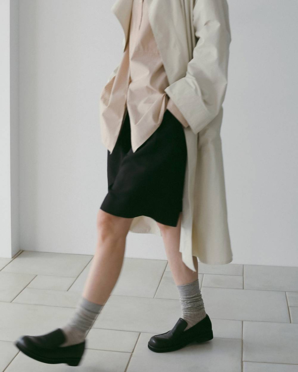 anuke（アンヌーク） Tuck Half Pants 即日発送 : RAPTURE - 通販
