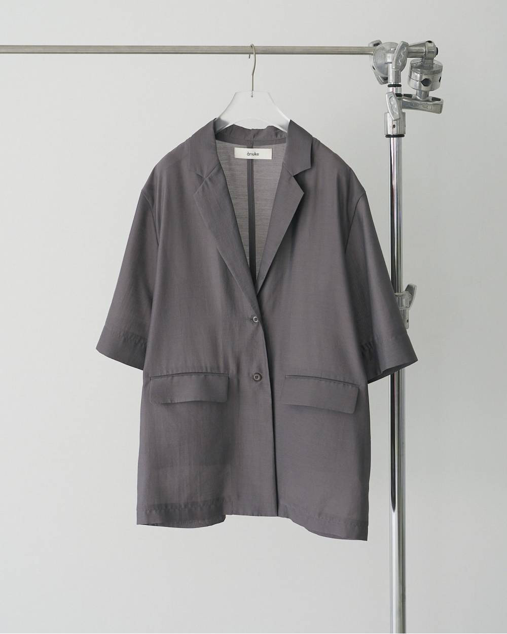 anuke（アンヌーク） Sheer Halfsleeve Jacket 即日発送 : RAPTURE