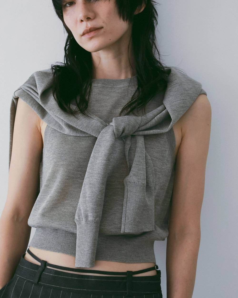 anuke（アンヌーク） Highgauge Sheer Tanktop 即日発送 : RAPTURE