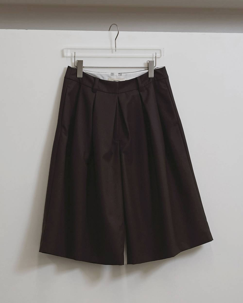 TODAYFUL Twill Bermuda Pants トゥデイフル 即日発送 : RAPTURE