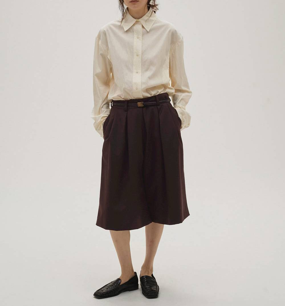 TODAYFUL Twill Bermuda Pants トゥデイフル 即日発送 : RAPTURE