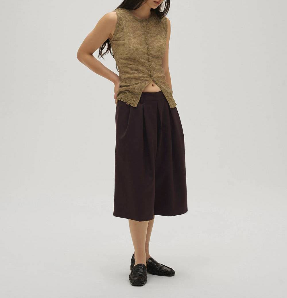 TODAYFUL Twill Bermuda Pants トゥデイフル 即日発送 : RAPTURE