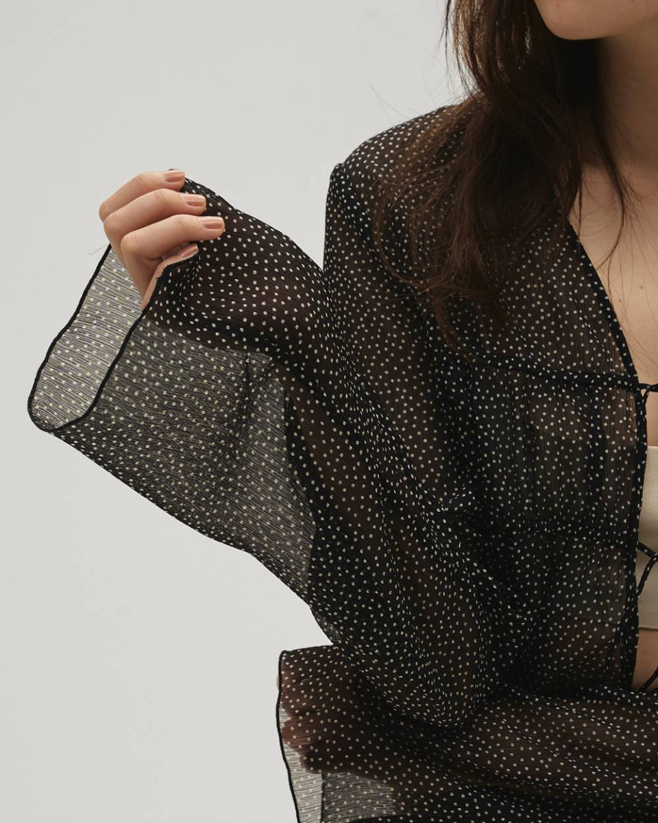 TODAYFUL トゥデイフル Shirring Dot Cardigan 即日発送 : RAPTURE