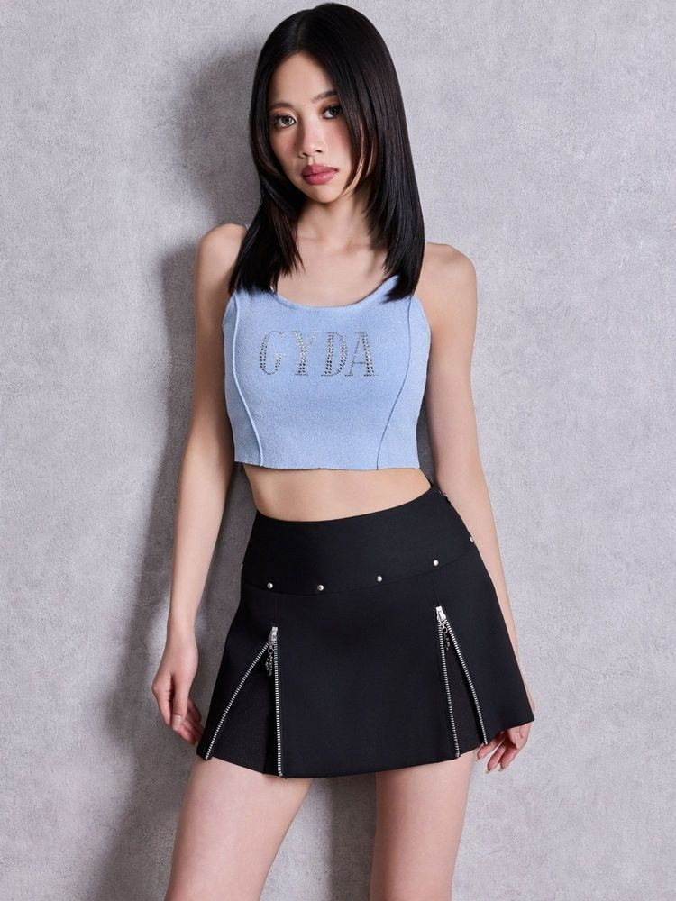 GYDA（ジェイダ） GYDA bijouラメニットビスチェ 即納 期間限定価格 