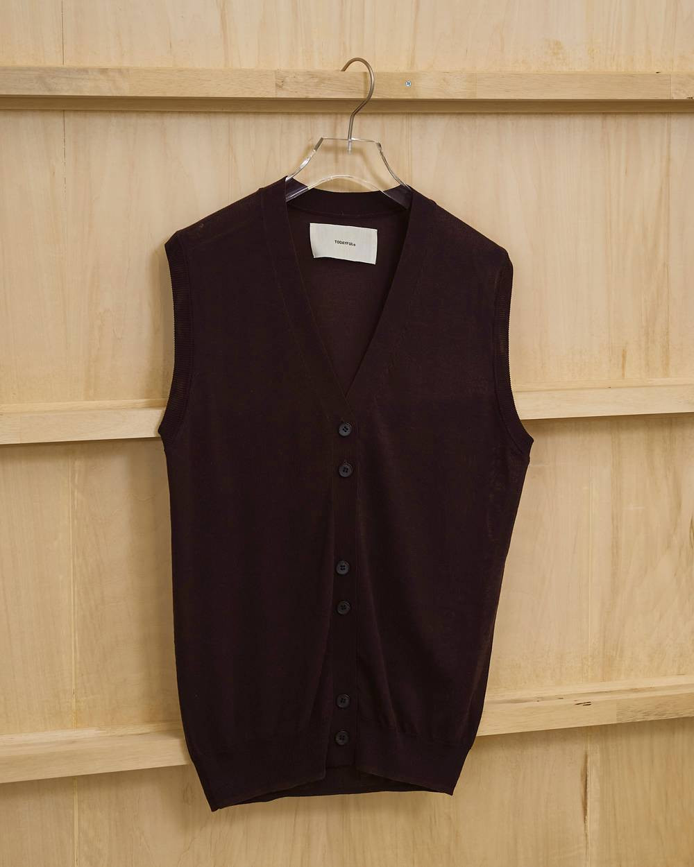 TODAYFUL トゥデイフル Tencelsilk Knit Vest 即日発送 : RAPTURE