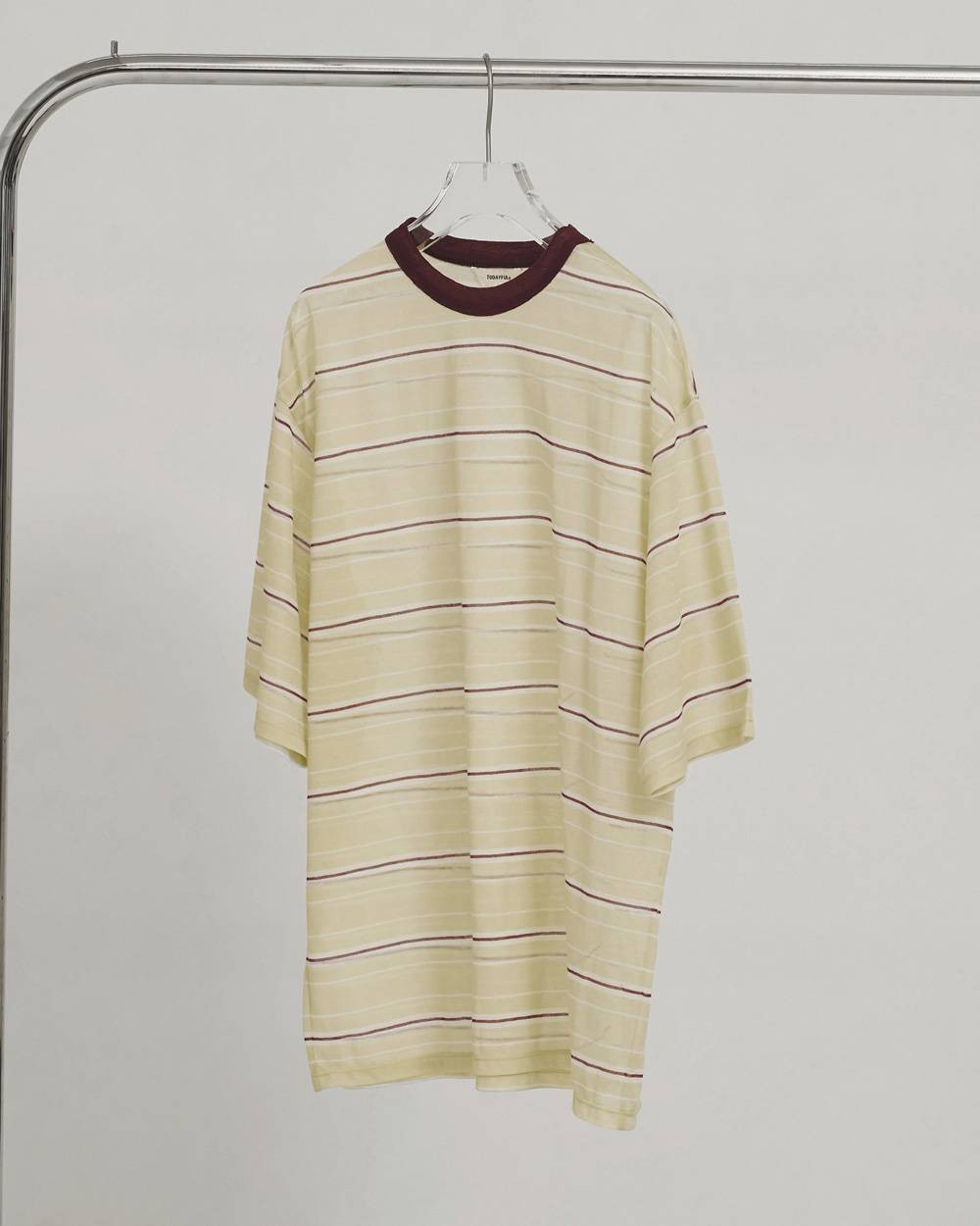 TODAYFUL トゥデイフル Sheer Border T-shirt 予約商品 7月上旬発送