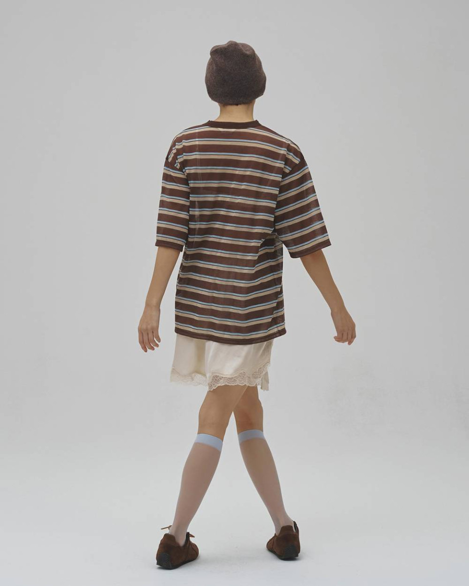 TODAYFUL トゥデイフル Sheer Border T-shirt 即日発送 : RAPTURE