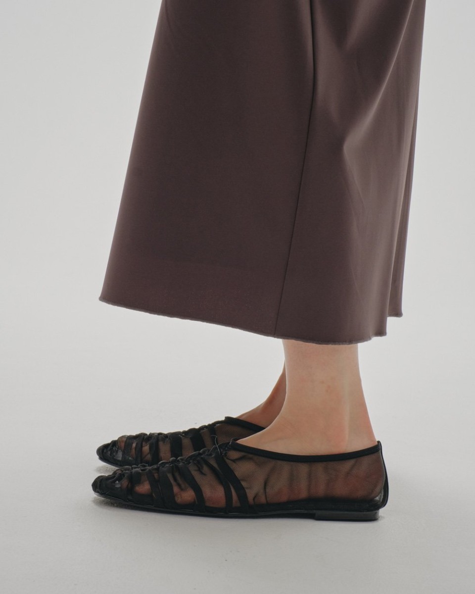 TODAYFUL Sheer Gather Flatshoes ブラック　36 TODAYFUL SALE (トゥデイフル）Sheer Gather Flatshoes 即日発送