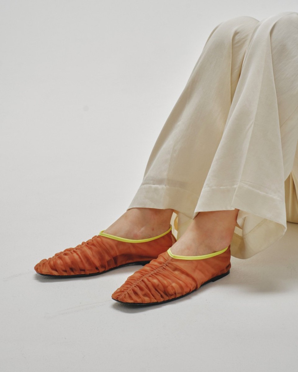 TODAYFUL SALE (トゥデイフル）Sheer Gather Flatshoes 即日発送