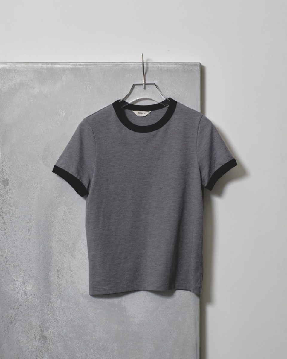 TODAYFUL SALE (トゥデイフル）Compact Ringer Tee 即日発送 : RAPTURE