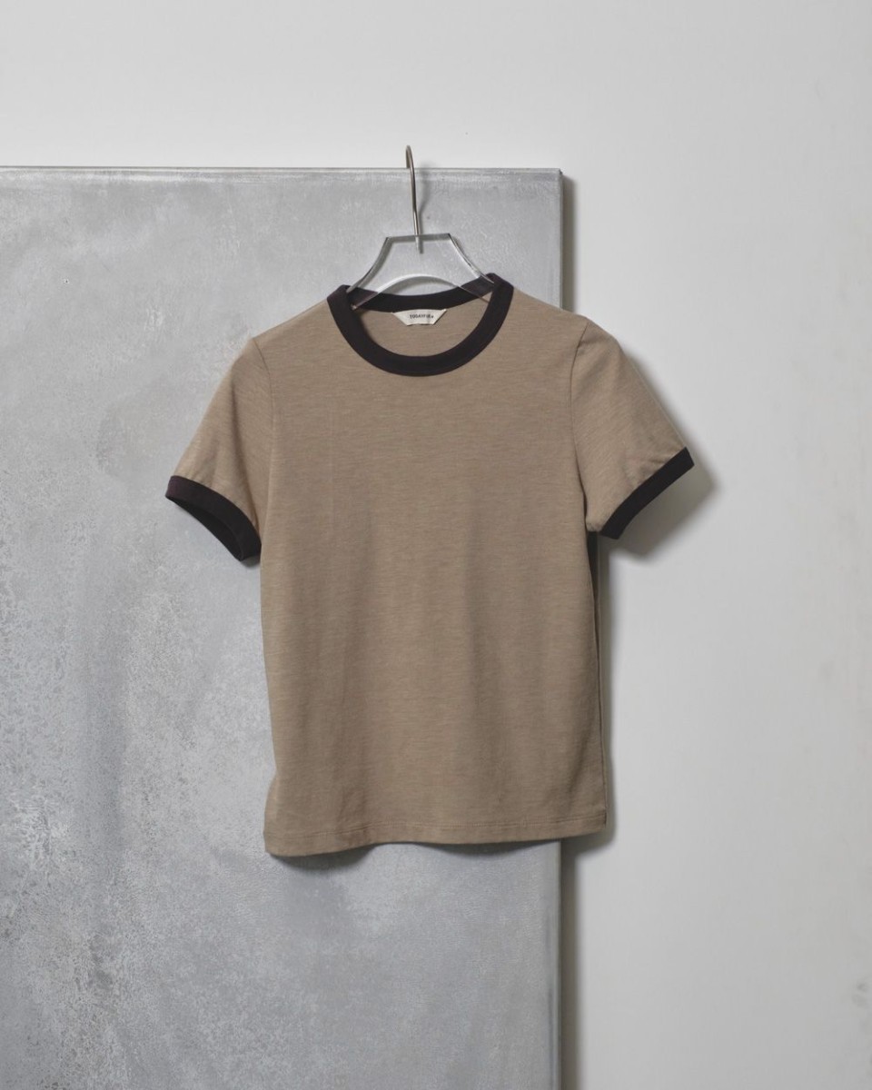 TODAYFUL SALE (トゥデイフル）Compact Ringer Tee 即日発送 : RAPTURE