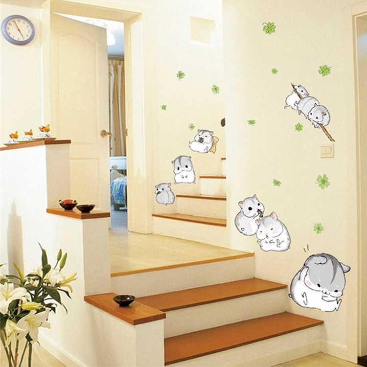 ウォールステッカー 動物 ハムスター 部屋 リビング ファッション おしゃれ インテリア リフォーム 模様替え送料無料 T Raraland 通販 Yahoo ショッピング