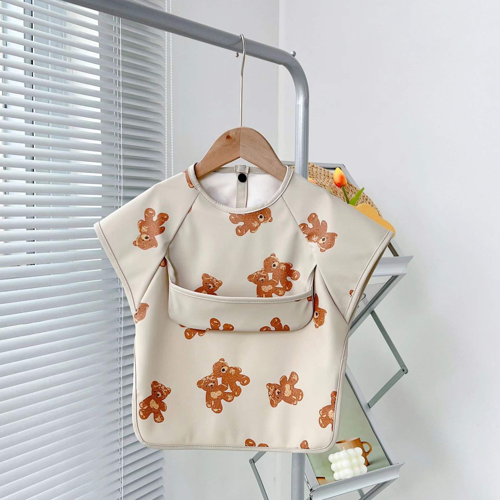 お食事エプロン 食事エプロン 保育園 離乳食 エプロン 食事 洗濯機 OK