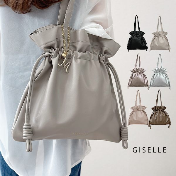 GISELLE トートバッグ レディース A4 巾着 大容量 大きめ 軽量 推し活