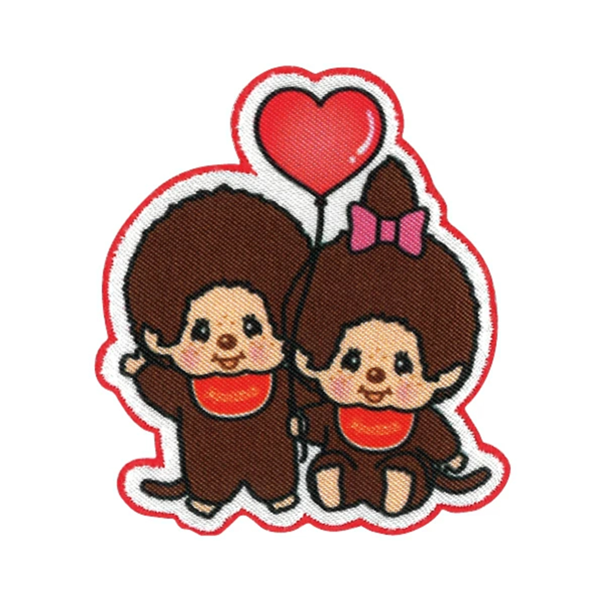 ワッペン モンチッチ 刺繍 キャラクター グッズ 刺繍ワッペン 男の子