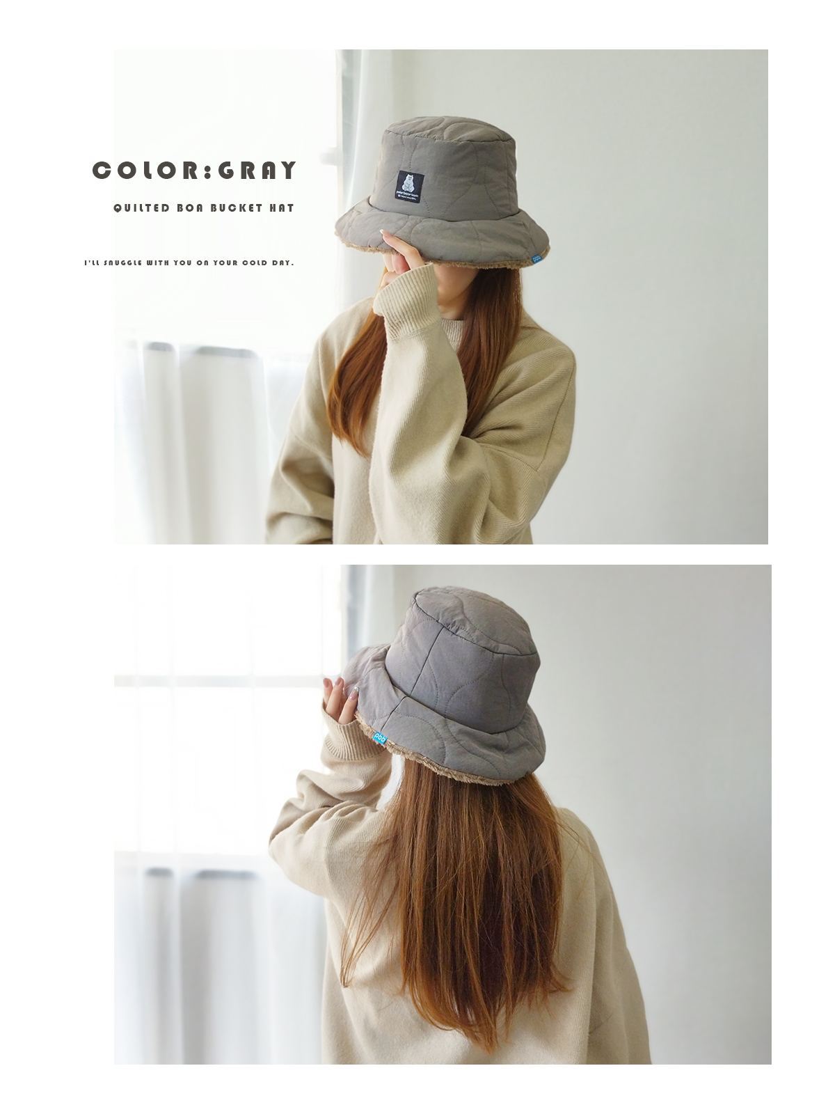 25SS 新作】UNISEX WAACKYバケットハット ブラック