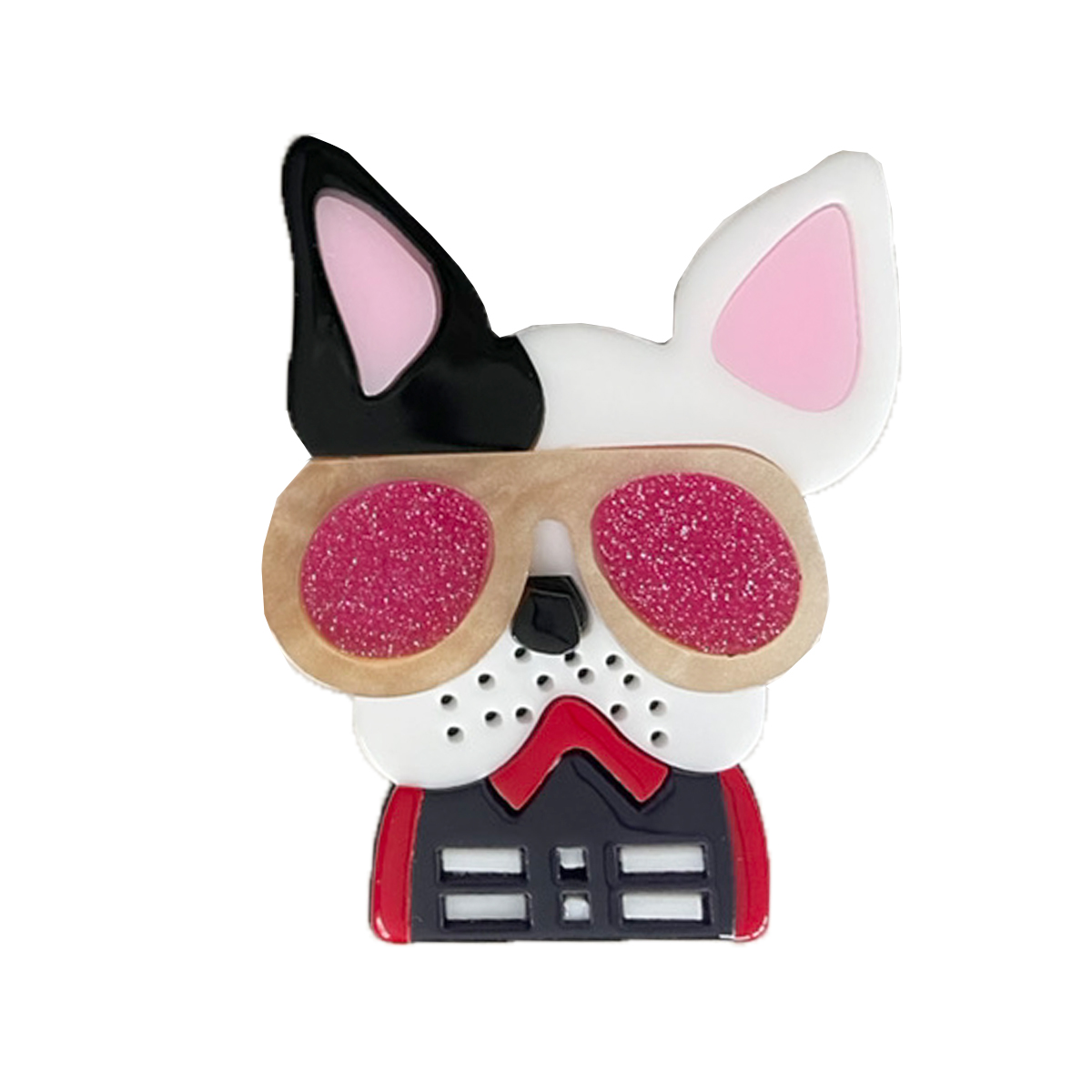 ブローチ ガール レディース ピンバッジ ワンポイント バッグ スカーフ留め おしゃれ かわいい 大きめ 完成品 送料無料 爆買 | GISELLE | 07