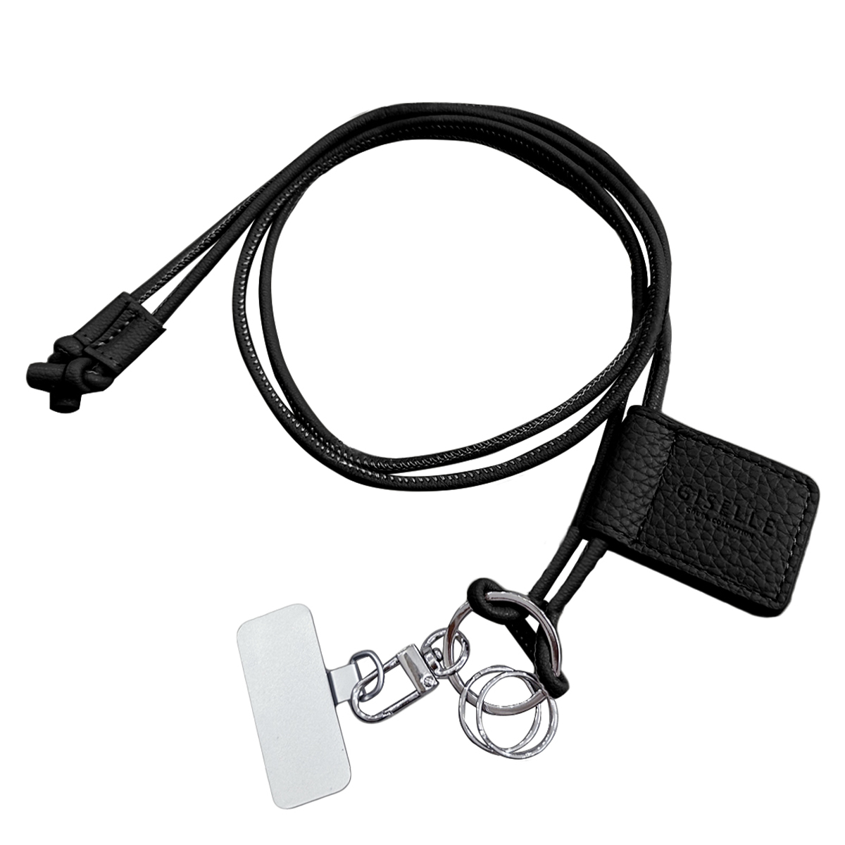 スマホ ショルダーストラップ 携帯 肩掛け クリップ付き 斜め掛け 首