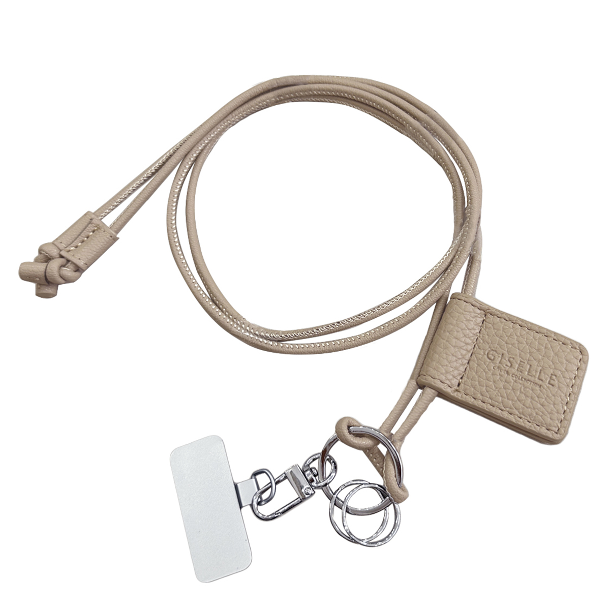 スマホ ショルダーストラップ 携帯 肩掛け クリップ付き 斜め掛け 首