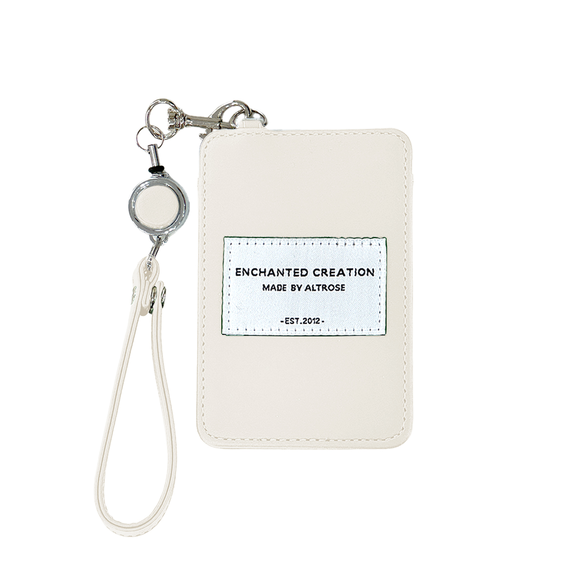 GISELLE パスケース 定期入れ レディース リール付き ic カードケース