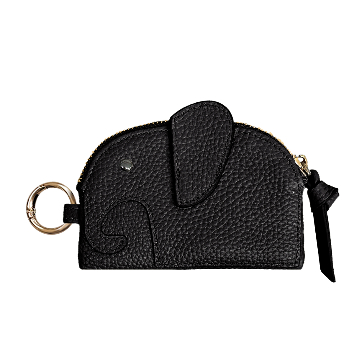 GISELLE キーケース スマートキー レディース 本革 小銭入れ ゾウ 2個