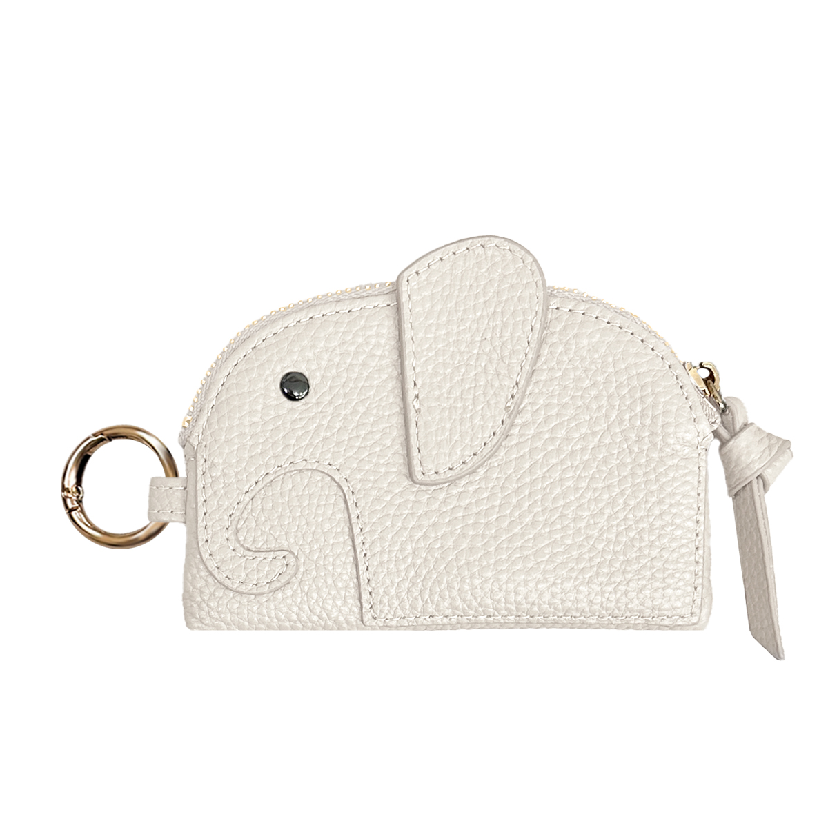 GISELLE キーケース スマートキー レディース 本革 小銭入れ ゾウ 2個