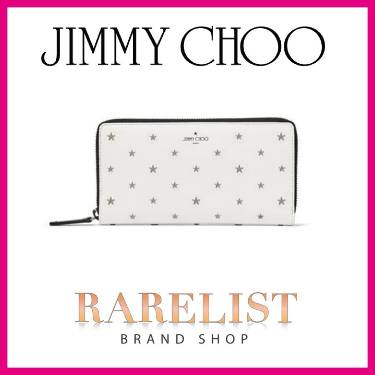 ジミーチュウ JIMMY CHOO 財布 長財布 ラウンドファスナー ウルトラ