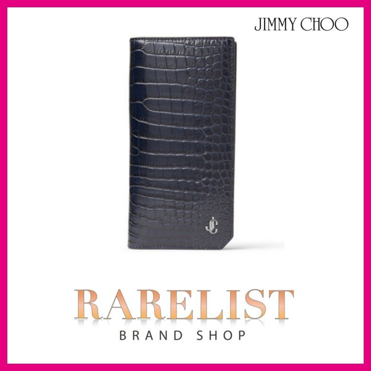 ジミーチュウ JIMMY CHOO 財布 長財布 二つ折り ２つ折り マリーン