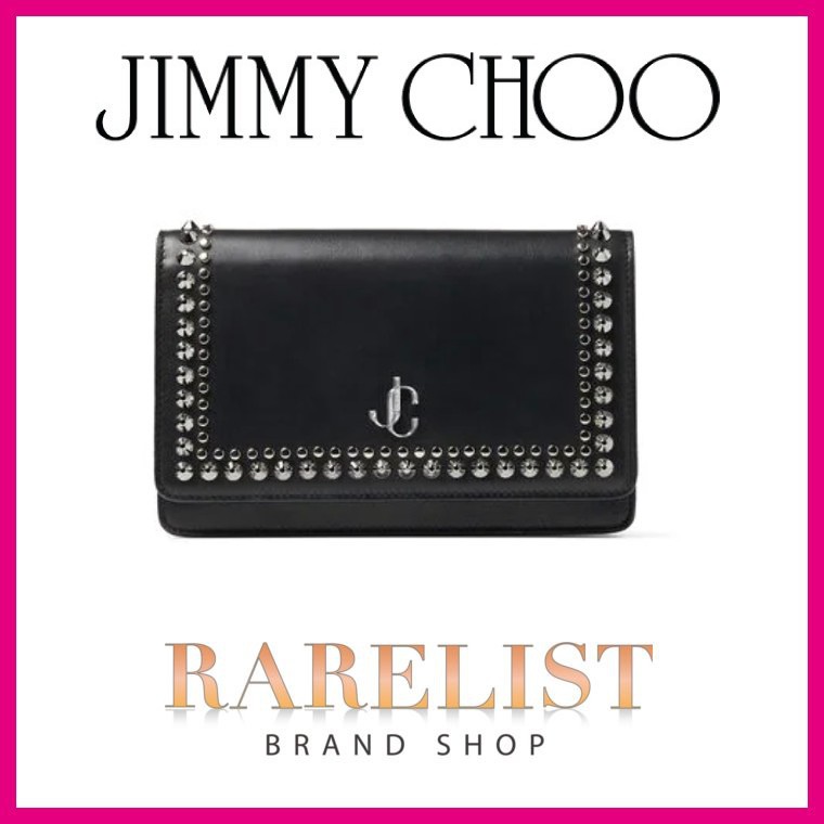 ジミーチュウ JIMMY CHOO チェーンウォレット 財布 バッグ クラッチ