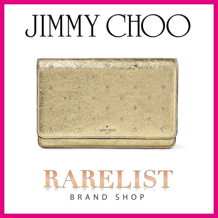 ジミーチュウ JIMMY CHOO チェーンウォレット 財布 バッグ クラッチ