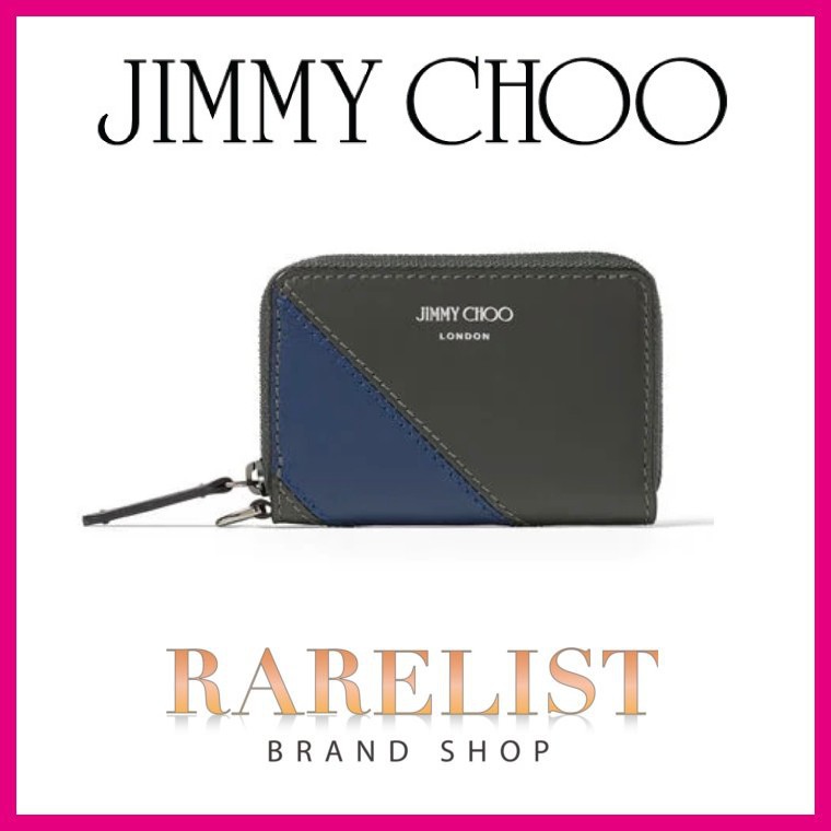 ジミーチュウ JIMMY CHOO 財布 コインケース 小銭入れ ラウンドジップ