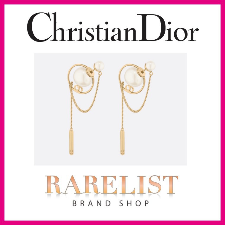 クリスチャンディオール ディオール Christian Dior ピアス ゴールド