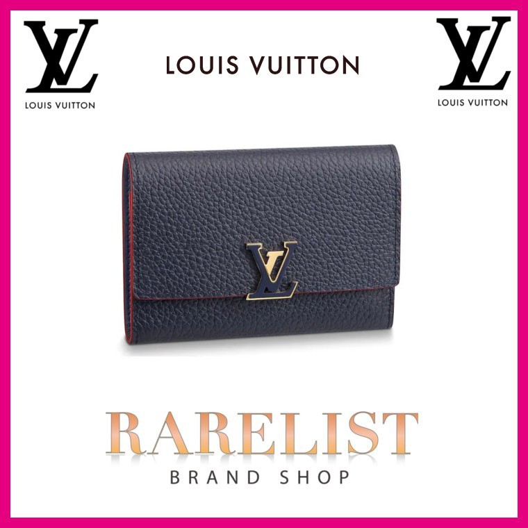 ルイヴィトン LOUIS VUITTON 財布 中財布 ３つ折り 三つ折り マリーヌ 