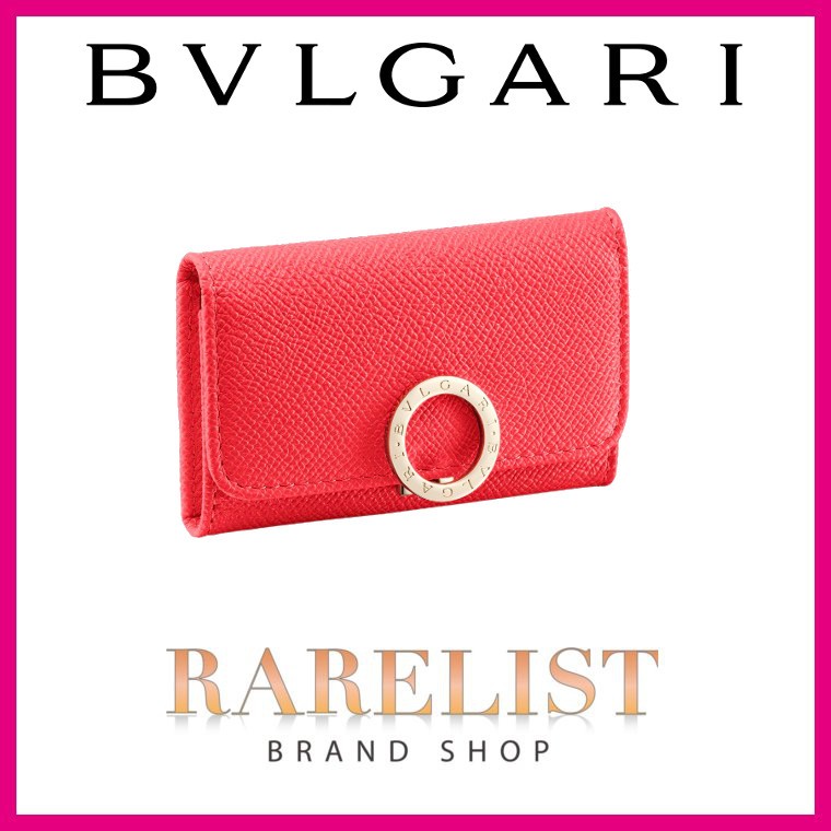 ブルガリ BVLGARI キーケース キーホルダー シースターコーラル