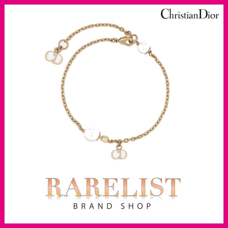 クリスチャンディオール ディオール Christian Dior ブレスレット アクセサリー ゴールド パール