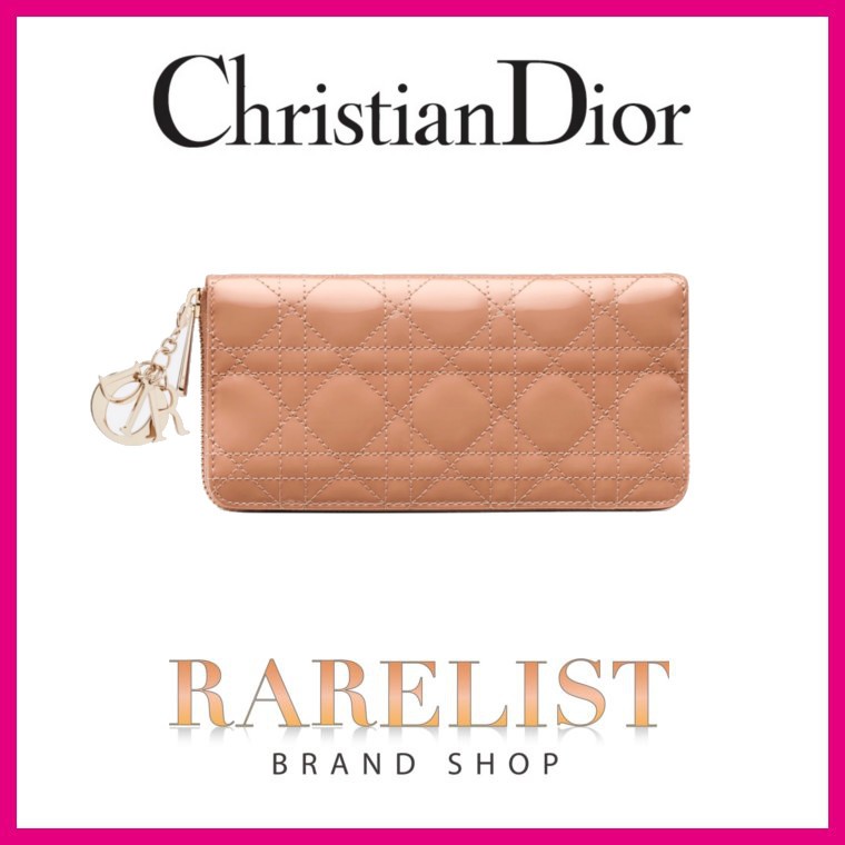 クリスチャンディオール Christian Dior 財布 長財布 ローズデヴァン