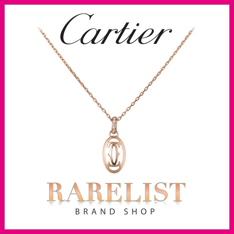 カルティエ CARTIER ネックレス アクセサリー 18K ピンクゴールド