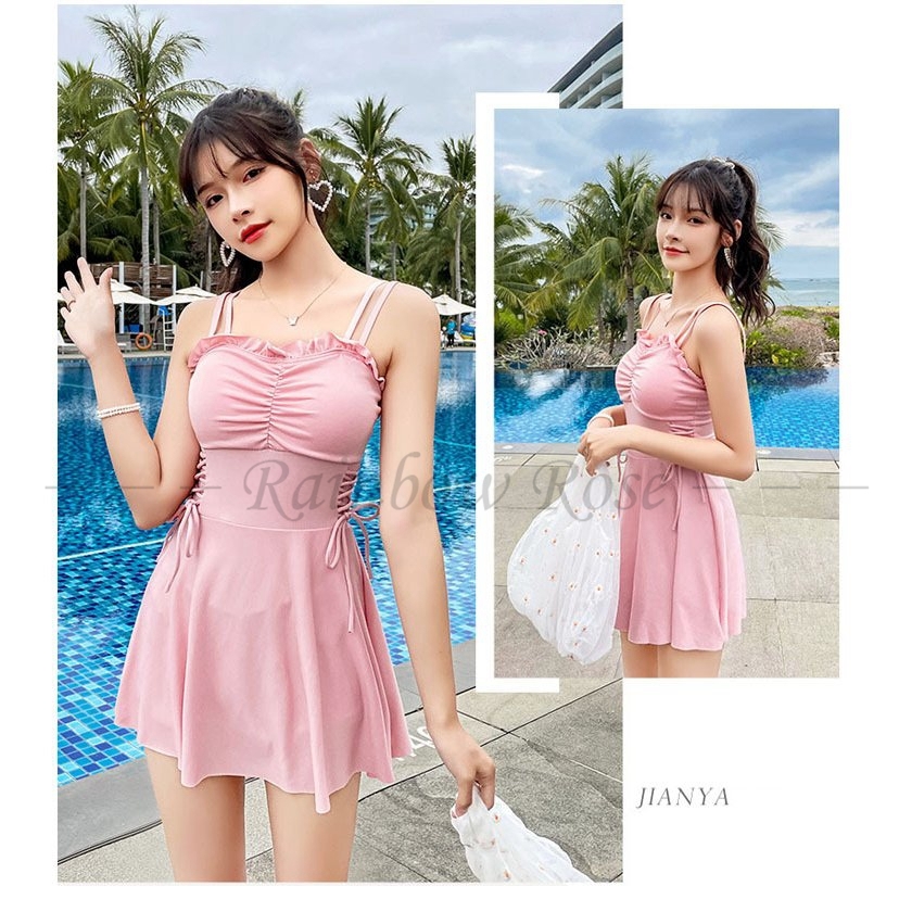 水着レディース ワンピース型 サロペット 保守 水着 可愛い セクシー やせが目立つ 腹をかくす スイムウェア 温泉 ビーチ リゾート プール 海 Hpy4exmvgt ワンピース Www Chockfullofbeans Com Sg