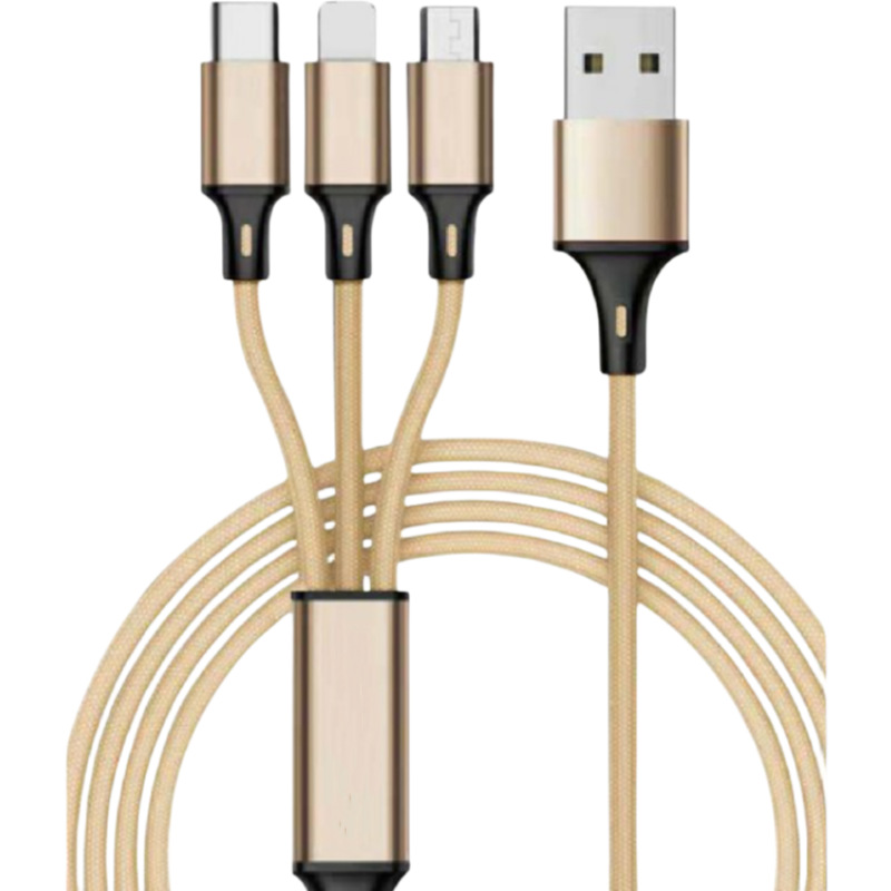 ケーブル USB Type-C 3in1 iPhoneケーブル iPhone17 Android用 micro USB Type-C 急速充電ケーブル USBケーブル 高耐久ナイロン モバイルバッテリー 充電器 |  | 05