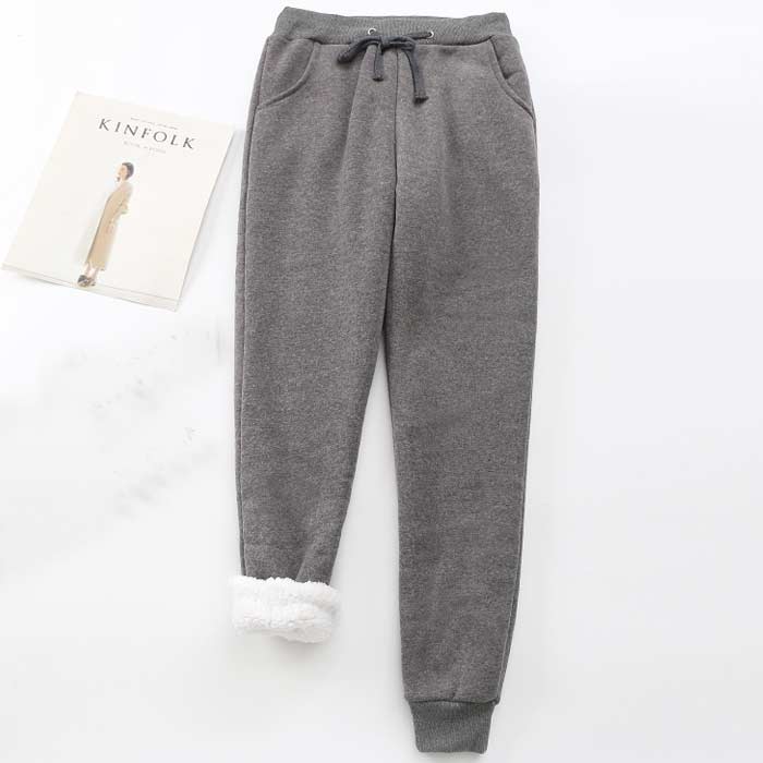 パンツ ロング レディース 裏起毛 黒 秋 冬 おしゃれ かわいい 30代 40代 スウェット ルームウェア 大きいサイズ 極暖 ボア ^b193^ | uricca | 07