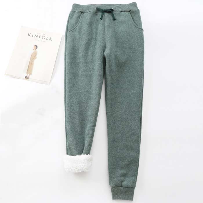 パンツ ロング レディース 裏起毛 黒 秋 冬 おしゃれ かわいい 30代 40代 スウェット ルームウェア 大きいサイズ 極暖 ボア ^b193^ | uricca | 10