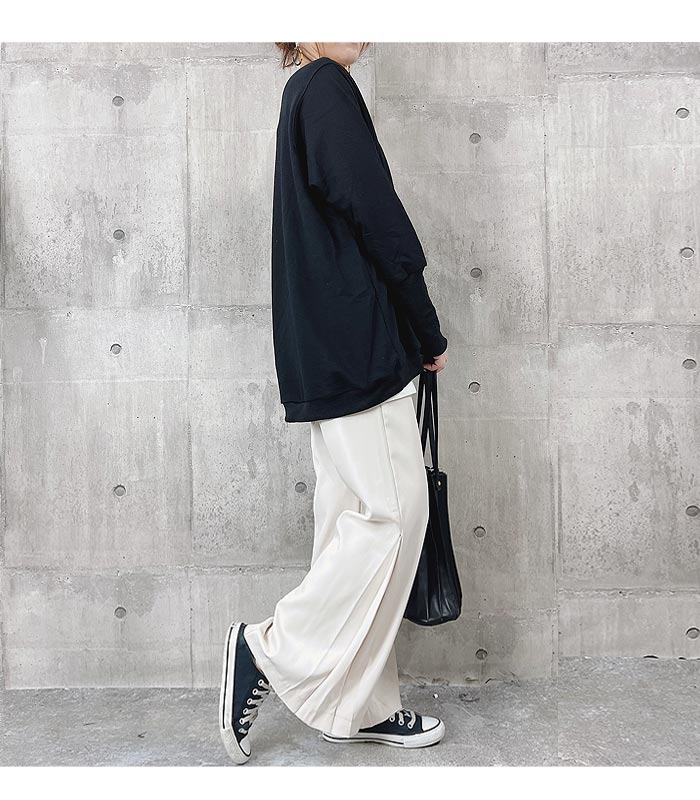 1611円 クーポンで！ フレアパンツ パンツ プリーツ タックデザイン レディース ボトムス (送料無料)[郵3]^b313^ | uricca | 16