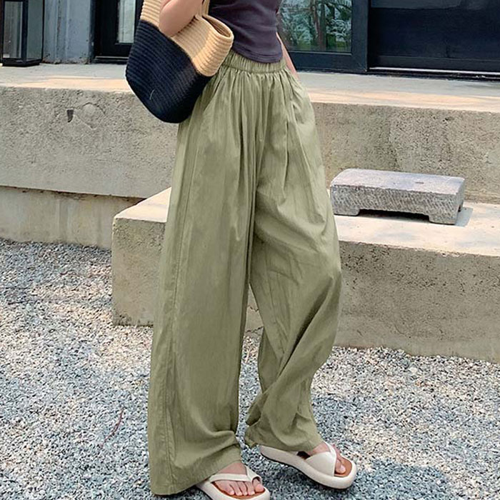 パンツ ワイドパンツ レディース 春 夏 黒 おしゃれ きれいめ イージーパンツ ロング ボトムス [郵3]^b406^ | uricca | 02