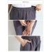 パンツ ロング レディース ワイドパンツ 春 夏 黒 白 おしゃれ かわいい 30代 40代 50代 麻タッチ 涼しい 無地 ^b410^【タイムセール】 関連画像4